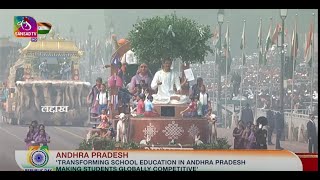 Andhra Pradesh Tableau  Republic Day Parade 2024 [upl. by Agna]