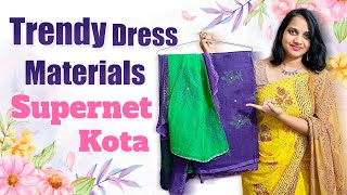 quotSupernet Kota Dress Materials Shop the Latest Styles Nowquot [upl. by Ahsirat]