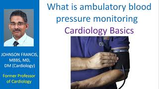 What is ambulatory blood pressure monitoring Cardiology Basics [upl. by Ecille]