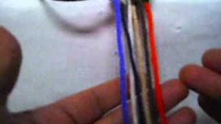 How To Make A Multi Color Friendship Bracelet [upl. by Airad710]