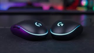 Logitech G Pro HERO vs G Pro NORMAL Qual a diferença Review Logitech G Pro Hero [upl. by Gerdi]