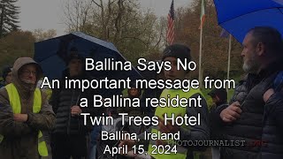 Ballina Says No An important message from a Ballina resident [upl. by Irolav704]