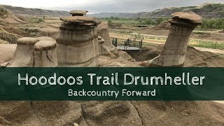 Hoodoos Trail Hike Drumheller Alberta Canada [upl. by Jardena]