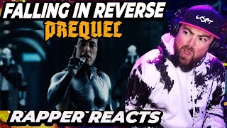 THIS IS MOVIE QUALITY First Time Reaction Falling In Reverse  quotPrequelquot [upl. by Lambertson]