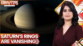 Saturns rings to disappear in six months  Gravitas  World News  WION [upl. by Limaa]