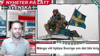 Lyssna på Nyheter på lätt svenska [upl. by Etterb]