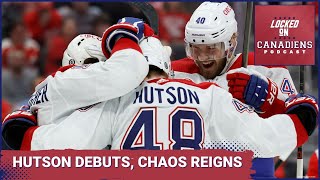 Montreal keeps Detroits playoff dream alive  Hutson debuts Mailloux recalled  Chaos in game 82 [upl. by Jacki]