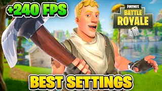 BEST Fortnite Season OG SETTINGS amp FPS BOOST ✅ Tweaks Fix Lag amp 0 Ping [upl. by Ydnic]