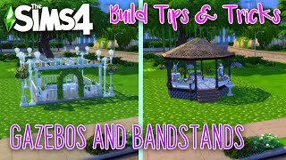 Gazebos and Bandstands  The Sims 4 Build Tips [upl. by Nehr]