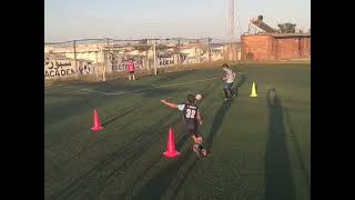 U8 passing and shooting drillsfootball coaching music fitness motivation neymar trending [upl. by Nalad]