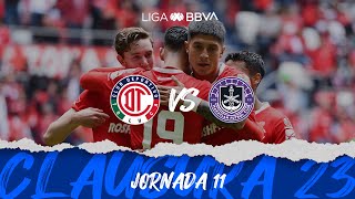 Contundente triunfo Escarlata  Resumen Toluca vs Mazatlán  Liga BBVA MX  Clausura 2023 [upl. by Nyleuqaj]