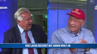 Niki Lauda rechnet mit Armin Wolf ab [upl. by Yattirb]