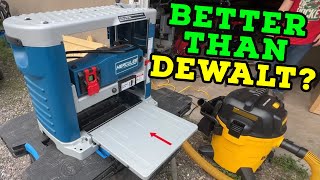 Harbor Freight Hercules Planer Thickness Planer Review [upl. by Roselyn]