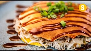 Okonomiyaki Recipe  SORTED Eats Japan  Sorted Food [upl. by Reames]