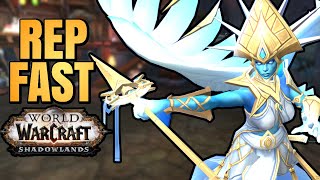 WOW How To Farm Shadowlands REP FAST  WOW GUIDE [upl. by Lianne874]