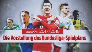 ReLive  Veröffentlichung des BundesligaSpielplans 20172018 [upl. by Aierbma]