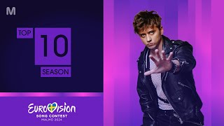 Eurovision 2024 Season • Top 10 [upl. by Franz863]