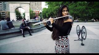 Giselle FluteTrance Live at Washington Square Park NYC [upl. by Eben]