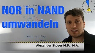 NOR in NAND umwandeln Digitaltechnik [upl. by Nananne]