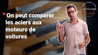 Les meilleurs aciers  Nous avons comparé ces couteaux à des voitures  Coutellerie Bourly [upl. by Klement]