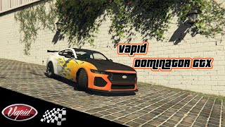 GTA V 2024 Vapid Dominator GTX MOD [upl. by Solenne870]