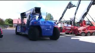 Konecranes reach stacker 100 tons 1 [upl. by Aneeras765]