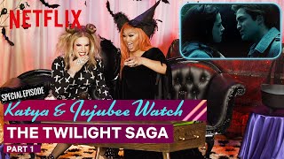 Drag Queens Katya amp Jujubee React to The Twilight Saga Part 1  I Like To watch  Netflix [upl. by Adis293]