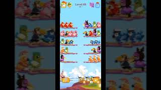 Falcon 68 level complete game birdsortcolor falcon games youtubeshorts [upl. by Eisle]