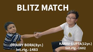 Blitz match between two fide rated players [upl. by Ettenaj]