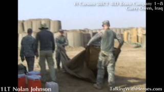 On a mission with Ft Carsons 3BCT 4ID Bravo Company 18 to a firing range with Iraqi Police Part 1 [upl. by Ydoj]