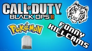 Black Ops 2 Funny Killcams 3  Wild Pokemon Battles Tea Bag Killcam Sliding Glitch quotFunny Killsquot [upl. by Ardeha303]