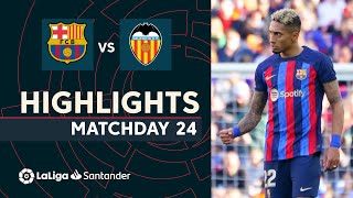 Resumen de FC Barcelona vs Valencia CF 10 [upl. by Eiramrefinnej231]