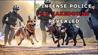 K9 Police Dogs in Action the Force Multiplier K9 Takedowns [upl. by Sairtemed]