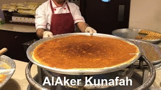 Best Kunafa in Doha Alaker  Arabic Sweets [upl. by Mackie]