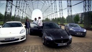 Four Door Supercars  Top Gear  Series 15  BBC [upl. by Hagep]