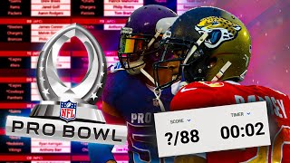 can you name these NFL pro bowlers  Sporcle Quiz Challenge 3 [upl. by Cirde]