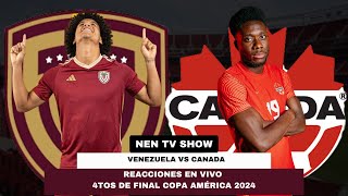 VENEZUELA vs Canadá  Reacciones EN VIVO  VINOTINTO Copa América [upl. by Ereveniug608]