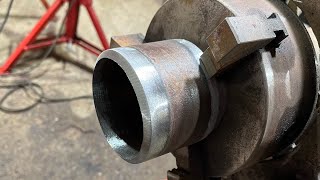 Welding Stainless Steel Stick Root Pass [upl. by Dobb242]