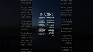 Imagine [upl. by Pettifer964]