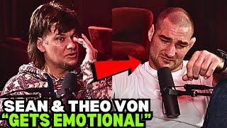 Sean Strickland In Tears With Theo Von While Discussing Old Stories FULL VIDEO [upl. by Irec]