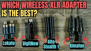 Which WIRELESS XLR ADAPTER Is The Best [upl. by Aliuqaj]