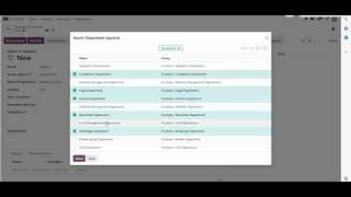 Purchase workflow with multiple approvals in Odoo [upl. by Sueddaht]