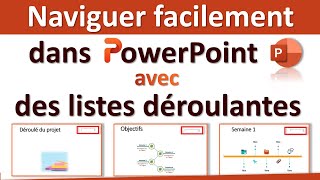 Naviguez facilement dans votre présentation PowerPoint avec une liste déroulante 👍 [upl. by Myriam861]