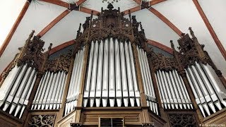 MESSIAEN IN BACHS THOMASKIRCHE  THOMASORGANIST ULLRICH BÖHME [upl. by Katharina]