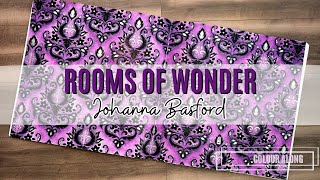 Colour Along  Rooms of Wonder by Johanna Basford [upl. by Ailaro755]