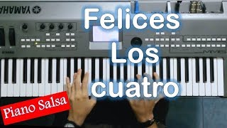 Felices los 4 Maluma Ft Marc Anthony  Piano Cover  MoroMusicPiano [upl. by Aimak]