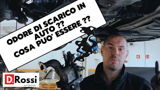 ODORE FUMO DI SCARICO IN AUTO  POTREBBE ESSERE LO SCAMBIATORE DI CALORE DELL EGR  SCOPRIAMOLO [upl. by Marchal]