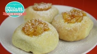 Apricot Kolaches  Hilahs Texas Kitchen [upl. by Ailen]