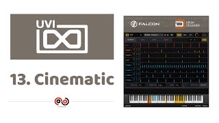 UVi Falcon Drum Designer  13 Cinematic Presets [upl. by Enelaehs598]