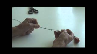 Fishing Knots How to attach a Sinker using an End Loop [upl. by Rezzani]